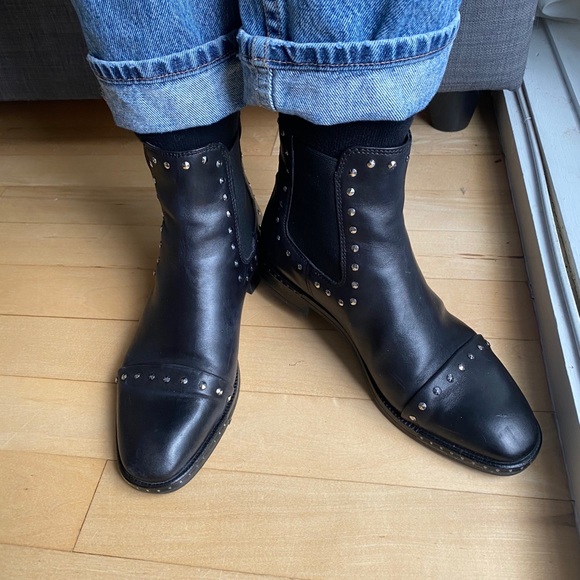 Atelier Black Ankle Boots Leather - Picture 3 of 7
